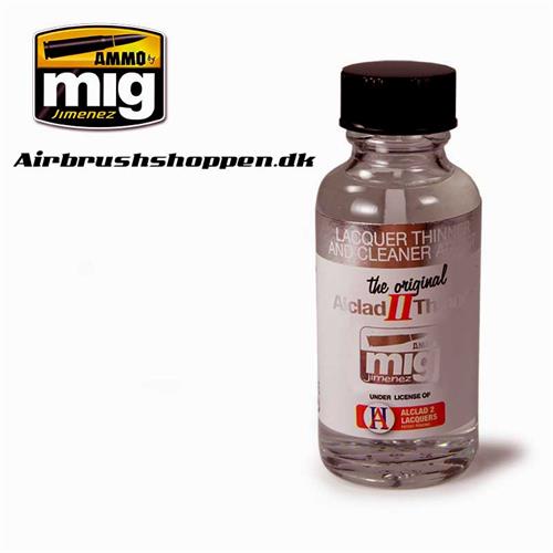 A.MIG 8200 LACQUER THINNER AND CLEANER ALC307  ALCAD II 30 ml